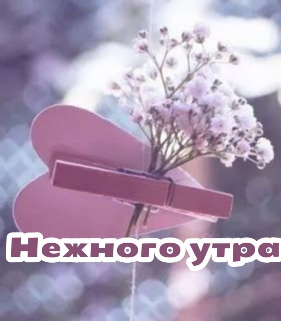 Нежное доброе утро девушке